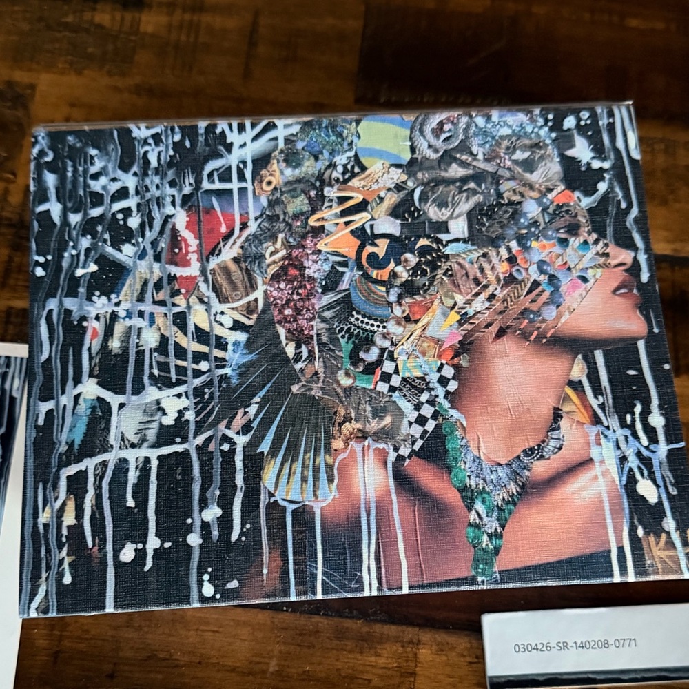 JIGGY Art Puzzle with Tropical Figure - MARCH MEMBERSHIP